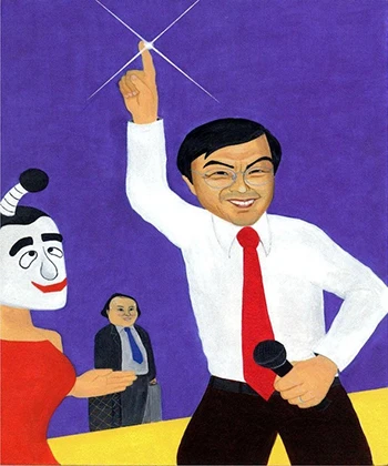 古田暁人（2009～2011ウエリントン在住）画