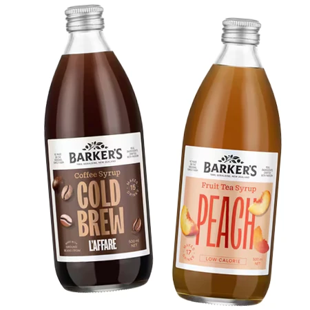 BARKER’S/Coffee and tea syrups シリーズ